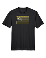 Foothill HS Wrestling Flag - Youth Performance Shirt