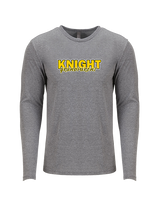 Foothill HS Wrestling Grandparent - Tri-Blend Long Sleeve