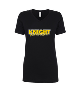 Foothill HS Wrestling Grandparent - Womens Vneck