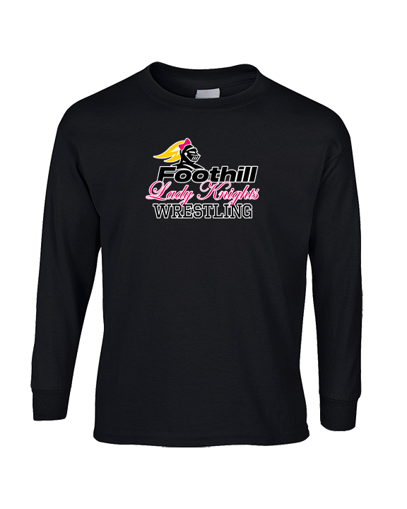 Foothill HS Wrestling Logo - Cotton Longsleeve
