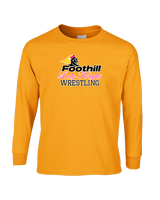 Foothill HS Wrestling Logo - Cotton Longsleeve