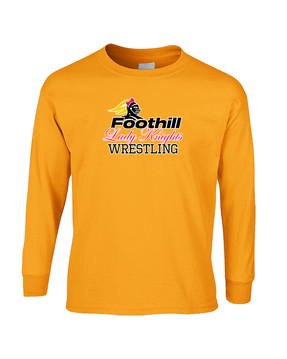 Foothill HS Wrestling Logo - Cotton Longsleeve