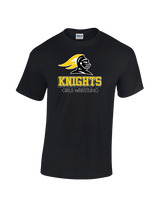 Foothill HS Wrestling Shadow - Cotton T-Shirt