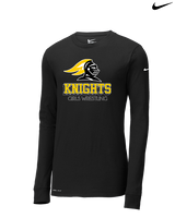 Foothill HS Wrestling Shadow - Mens Nike Longsleeve