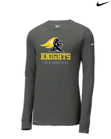 Foothill HS Wrestling Shadow - Mens Nike Longsleeve