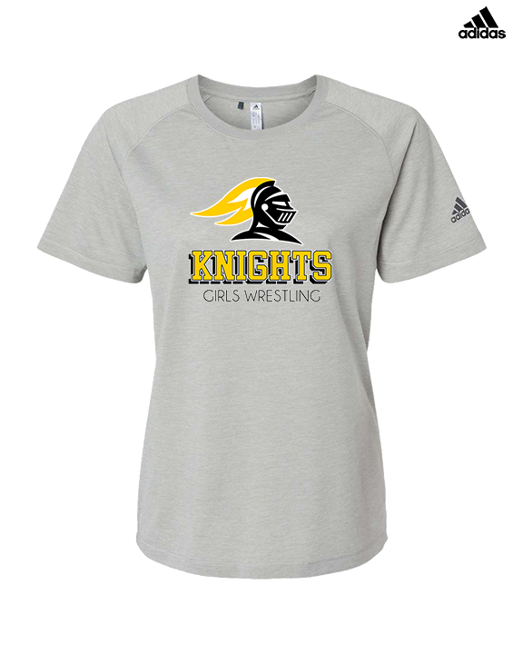 Foothill HS Wrestling Shadow - Womens Adidas Performance Shirt