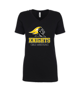 Foothill HS Wrestling Shadow - Womens Vneck