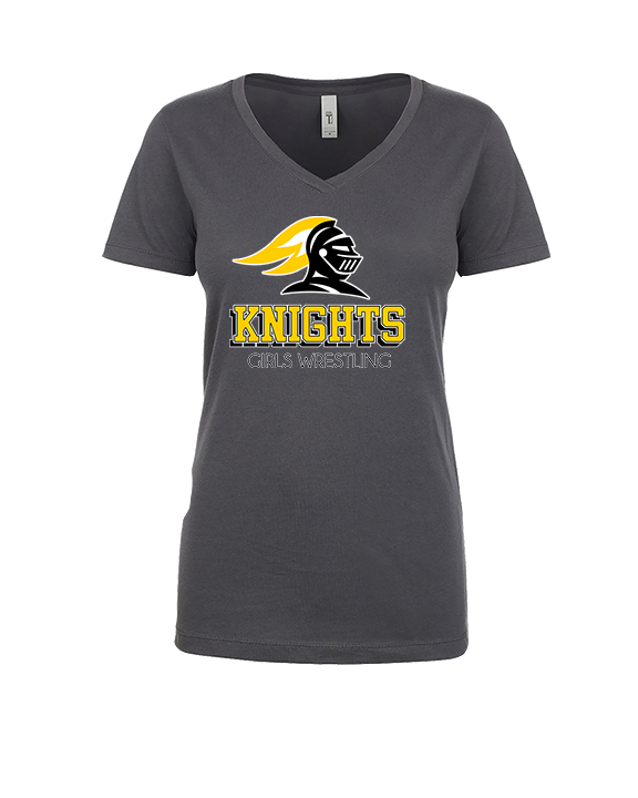 Foothill HS Wrestling Shadow - Womens Vneck