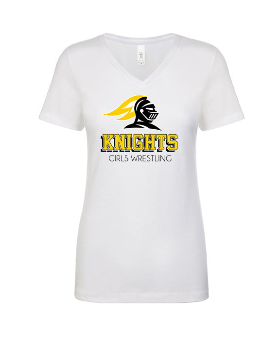 Foothill HS Wrestling Shadow - Womens Vneck