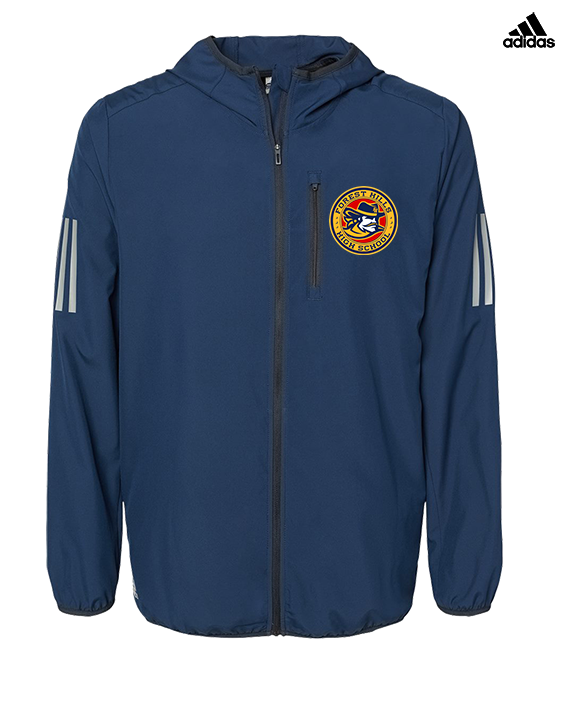 Forest Hills HS Rangers Logo - Mens Adidas Full Zip Jacket