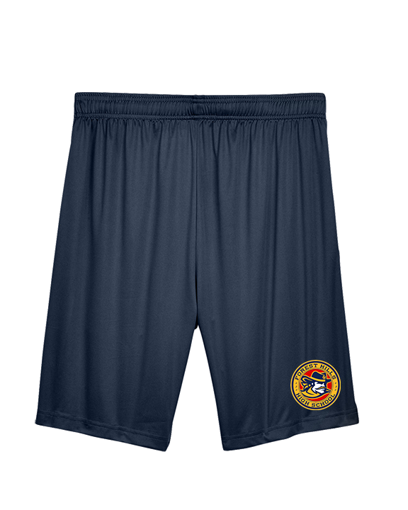 Forest Hills HS Rangers Logo - Mens Training Shorts with Pockets