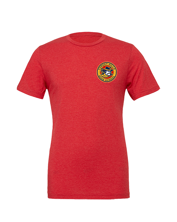 Forest Hills HS Rangers Logo - Tri-Blend Shirt