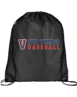 Fort Walton Beach HS Baseball Basic - Drawstring Bag