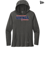Fort Walton Beach HS Baseball Bold - New Era Tri-Blend Hoodie