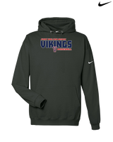 Fort Walton Beach HS Baseball Bold - Nike Club Fleece Hoodie