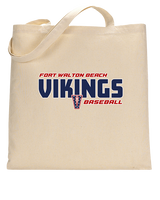 Fort Walton Beach HS Baseball Bold - Tote