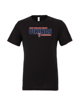 Fort Walton Beach HS Baseball Bold - Tri-Blend Shirt