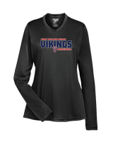 Fort Walton Beach HS Baseball Bold - Womens Performance Longsleeve