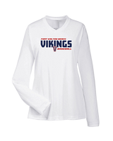 Fort Walton Beach HS Baseball Bold - Womens Performance Longsleeve