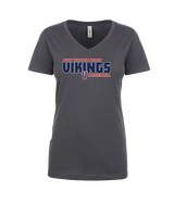 Fort Walton Beach HS Baseball Bold - Womens Vneck