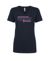 Fort Walton Beach HS Baseball Bold - Womens Vneck