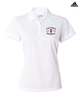 Fort Walton Beach HS Baseball Curve - Adidas Womens Polo