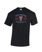Fort Walton Beach HS Baseball Curve - Cotton T-Shirt