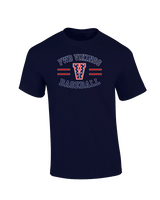 Fort Walton Beach HS Baseball Curve - Cotton T-Shirt