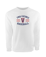 Fort Walton Beach HS Baseball Curve - Crewneck Sweatshirt