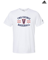 Fort Walton Beach HS Baseball Curve - Mens Adidas Performance Shirt