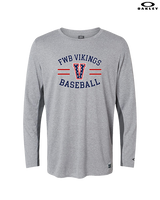 Fort Walton Beach HS Baseball Curve - Mens Oakley Longsleeve