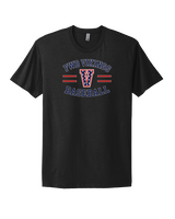 Fort Walton Beach HS Baseball Curve - Mens Select Cotton T-Shirt