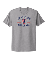 Fort Walton Beach HS Baseball Curve - Mens Select Cotton T-Shirt