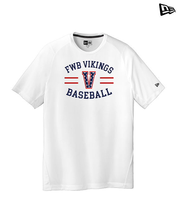 Fort Walton Beach HS Baseball Curve - New Era Performance Shirt