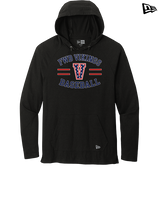Fort Walton Beach HS Baseball Curve - New Era Tri-Blend Hoodie