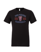 Fort Walton Beach HS Baseball Curve - Tri-Blend Shirt