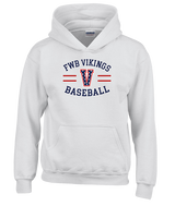 Fort Walton Beach HS Baseball Curve - Unisex Hoodie