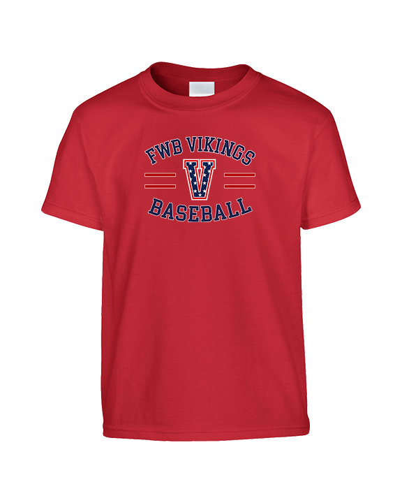 Fort Walton Beach HS Baseball Curve - Youth Shirt