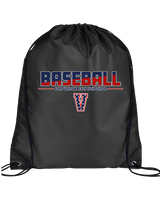 Fort Walton Beach HS Baseball Cut - Drawstring Bag