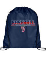 Fort Walton Beach HS Baseball Cut - Drawstring Bag