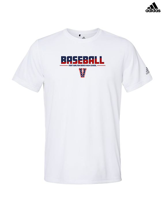 Fort Walton Beach HS Baseball Cut - Mens Adidas Performance Shirt