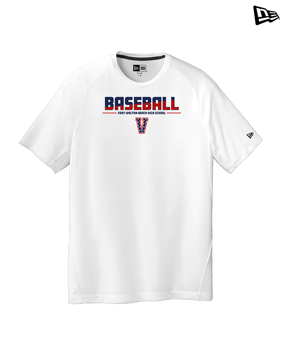 Fort Walton Beach HS Baseball Cut - New Era Performance Shirt