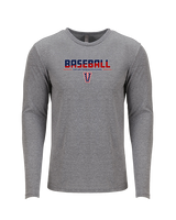 Fort Walton Beach HS Baseball Cut - Tri-Blend Long Sleeve