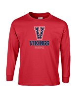 Fort Walton Beach HS Baseball Shadow - Cotton Longsleeve