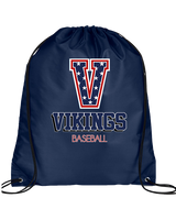 Fort Walton Beach HS Baseball Shadow - Drawstring Bag