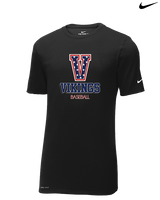 Fort Walton Beach HS Baseball Shadow - Mens Nike Cotton Poly Tee