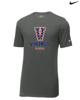 Fort Walton Beach HS Baseball Shadow - Mens Nike Cotton Poly Tee