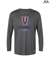 Fort Walton Beach HS Baseball Shadow - Mens Oakley Longsleeve