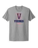 Fort Walton Beach HS Baseball Shadow - Mens Select Cotton T-Shirt