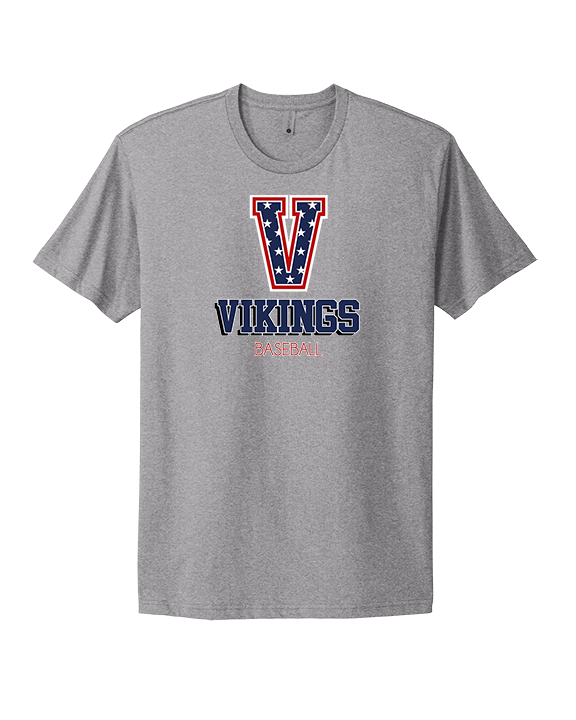 Fort Walton Beach HS Baseball Shadow - Mens Select Cotton T-Shirt